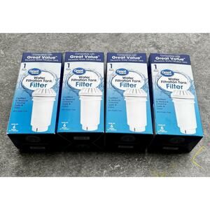 Lot Of 4 Great Value Water Filtration Tank Replacement Filter for GVRWFT [G4]